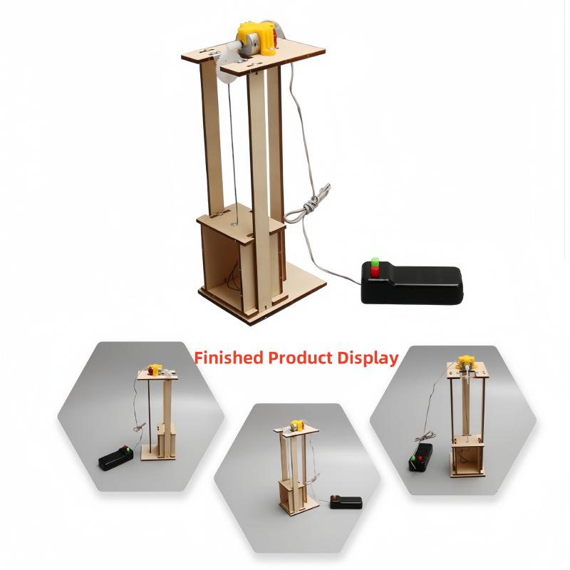 Science Diy Model - DIY Electric Remote Control Lift Elevator