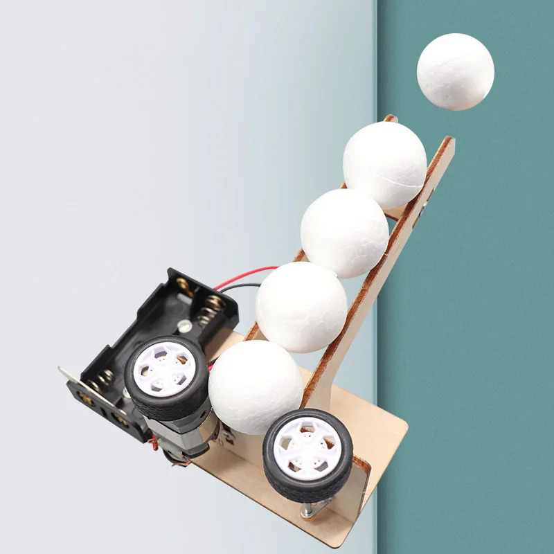Electric Ball Pitching Machine - Science Diy Model review and price