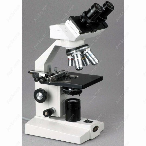 AmScope B100 Series Biological - Amscope Microscope Compound 40X-1000X review and price