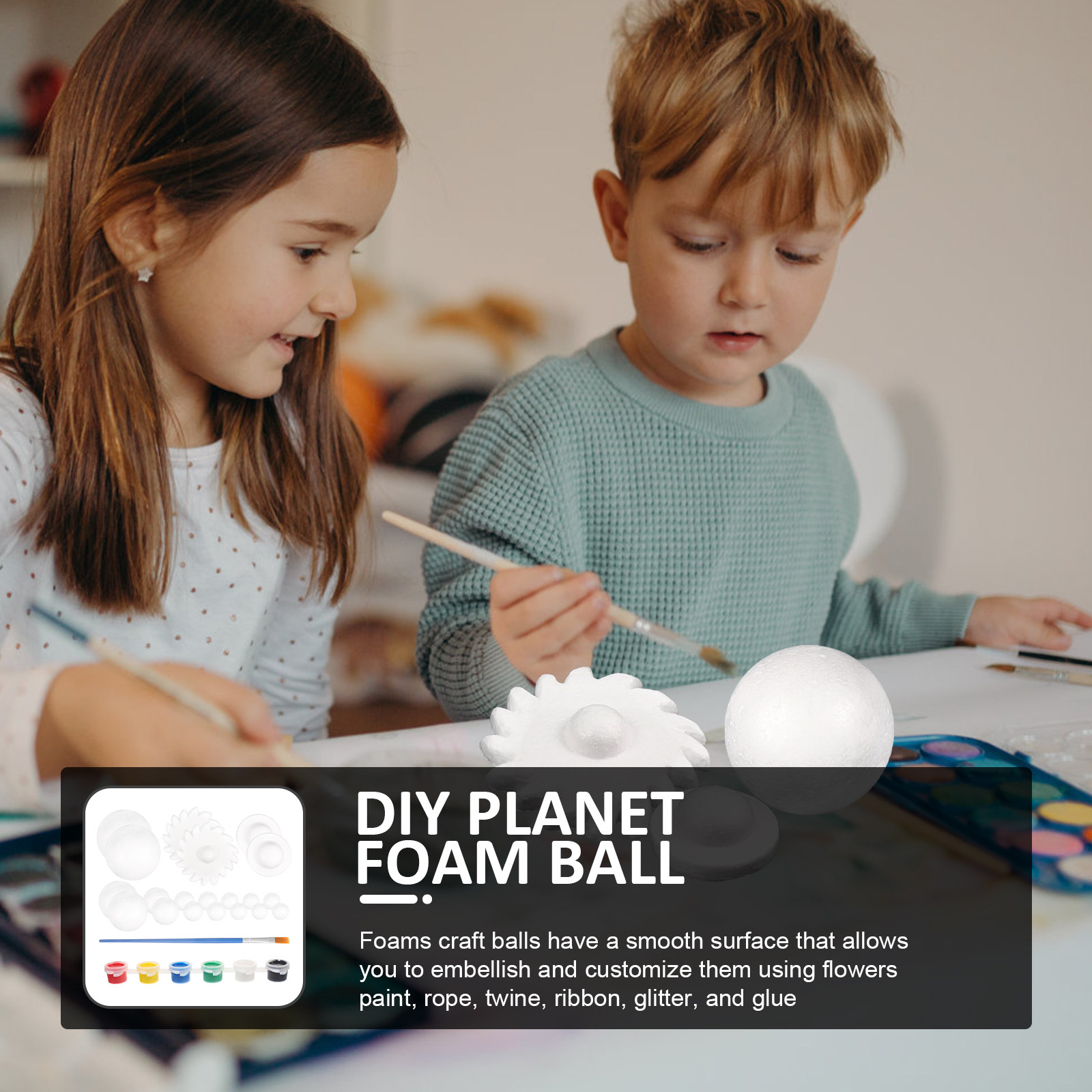 2Sets DIY Solar System Foam Ba - Science Project Diy review and price